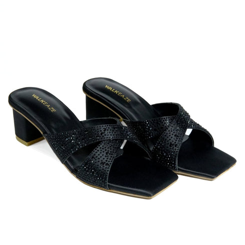 Women Formal Block Heel - 75095S - Block Heel - Walkeaze